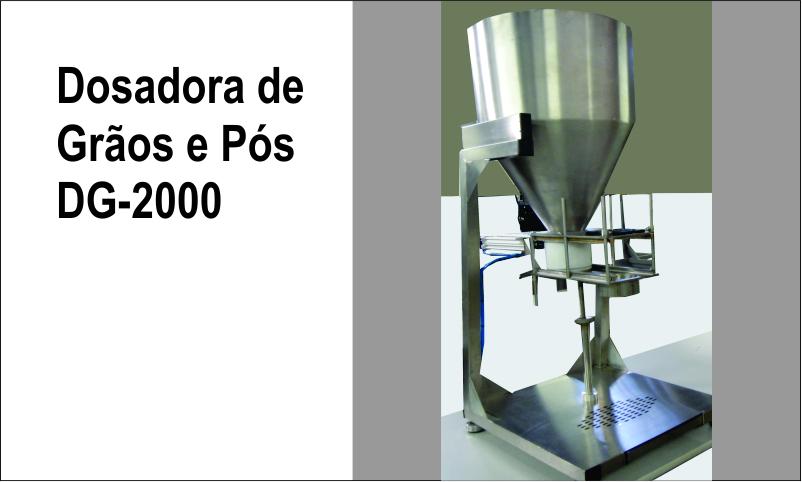 DOSADORA DE GRÃOS E PÓS DG-2000