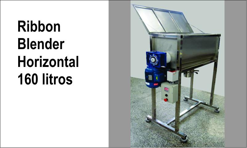 RIBBON BLENDER HORIZONTAL - 160 litros